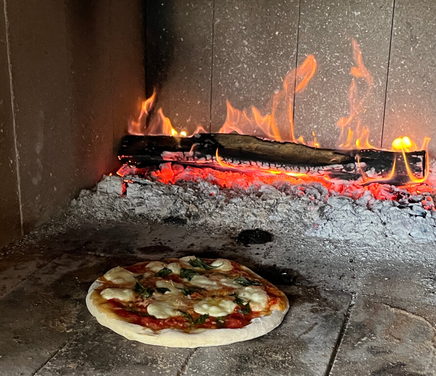Pizza in Wood-Fired Oven, Ebmatingen, Switzerland